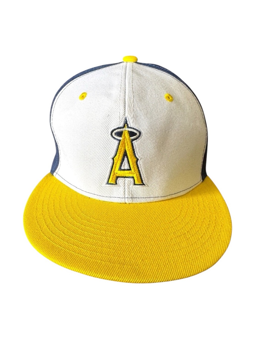 UC Irvine Anteaters Baseball Hat Adjustable Blue Wh Yellow Sixth Man Promotion